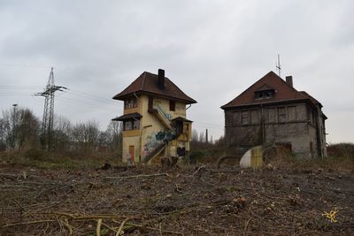 View of built structure against sky