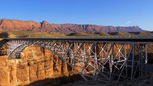 View of arch bridge