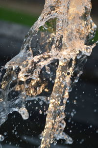 Close up of water