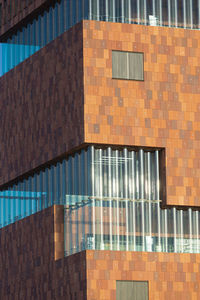 Low angle view of modern building