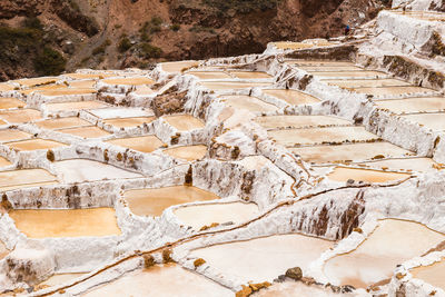 High angle view of landscape