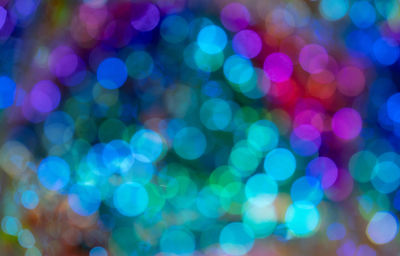 defocused