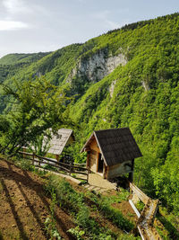 Watermill on the edge of the canyon