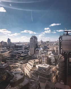 Cityscape against sky