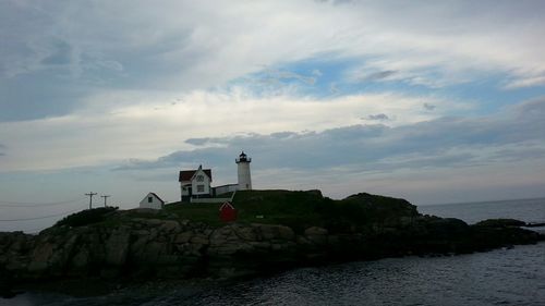 Lighthouse on beach