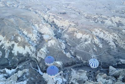 High angle view of landscape