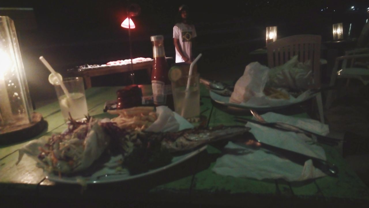 CLOSE-UP OF SERVED FOOD ON TABLE