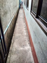 High angle view of railroad tracks amidst buildings in city