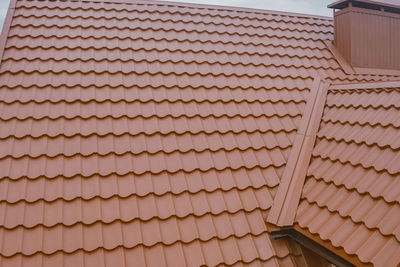 Full frame shot of patterned roof