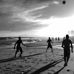 People on beach