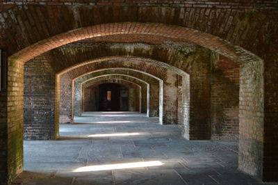 Archway in corridor