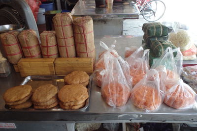 Full frame shot of market stall for sale