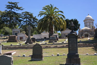 Built structure with trees in background