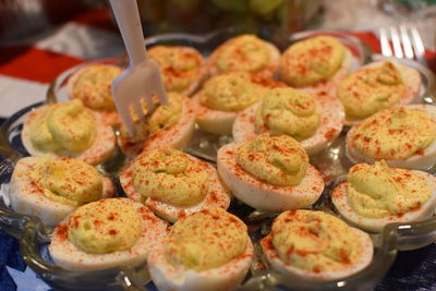 Close-up of food in plate