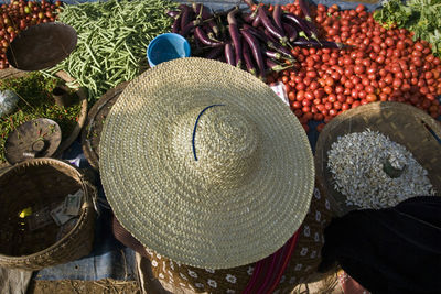 Close-up of market for sale