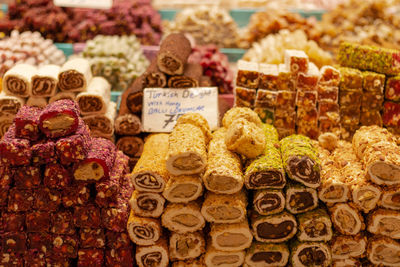 Traditional turkish desserts