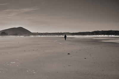 Noja beach in summer