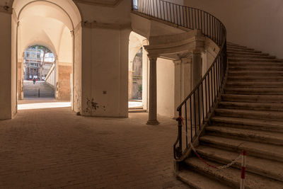 Corridor of building