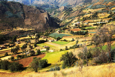 Scenic view of valley 