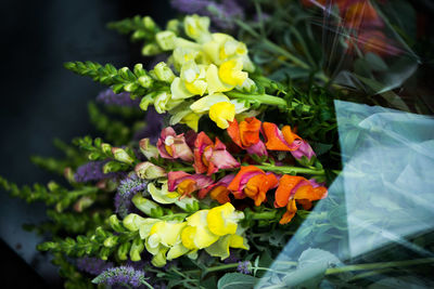 Close-up of flower bouquet