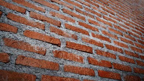 Full frame shot of brick wall