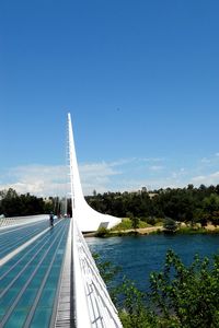 Built structure against blue sky