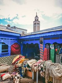 Built structure against the sky