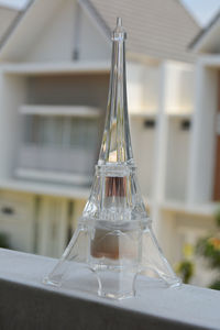 Close-up of glass on table