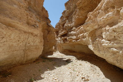 Rock formations on rock formation