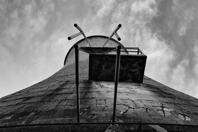 Low angle view of building against sky