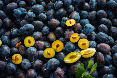 Full frame shot of fruits