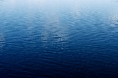 Close-up of blue sea