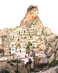 Low angle view of old ruins