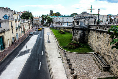 Canal along buildings