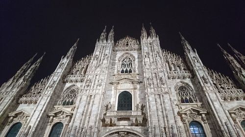 Low angle view of cathedral against sky