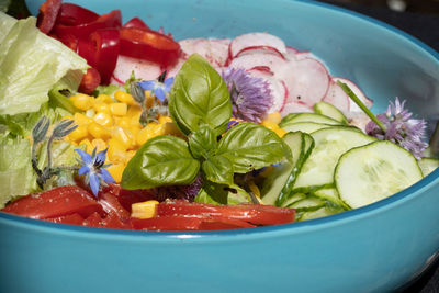 Close-up of fruits in bowl