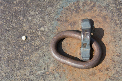Close-up of rusty metal