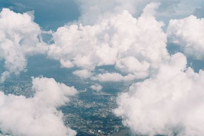 Full frame shot of cloudscape