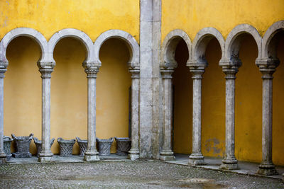 Entrance of old building