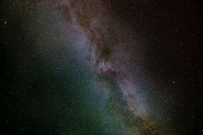 Low angle view of stars in sky