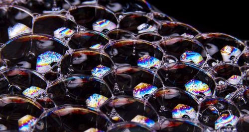 Close-up of bubbles