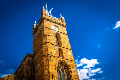 Low angle view of church