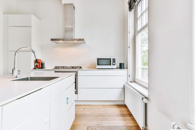 Interior of modern kitchen