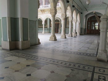 Corridor of historic building