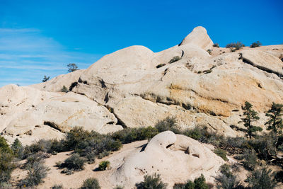 Rock formations at angeles national forest