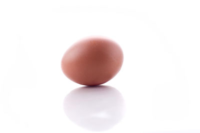 Close-up of food on white background