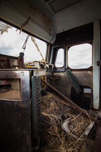 Old abandoned bus