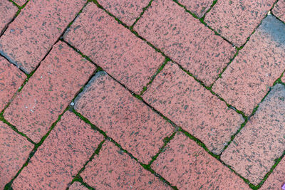 Full frame shot of tiled floor