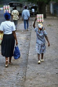 Full length of people walking