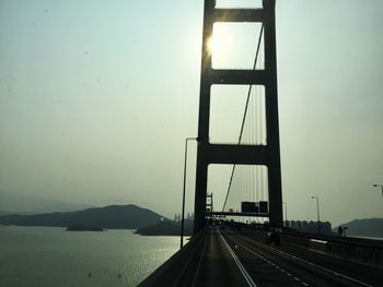 Bridge against sky